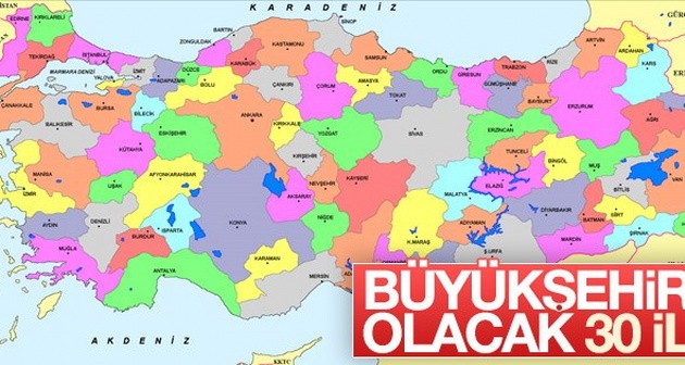 Büyükşehir olacak 30 il arasında Bitlis'te yer alıyor