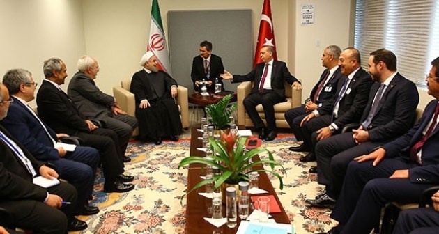 Cumhurbaşkanı Erdoğan, liderlerle görüştü