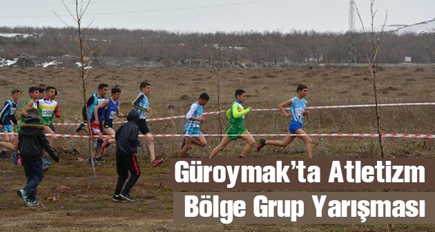 Güroymak'ta Atletizm Bölge Grup Yarışması düzenlendi