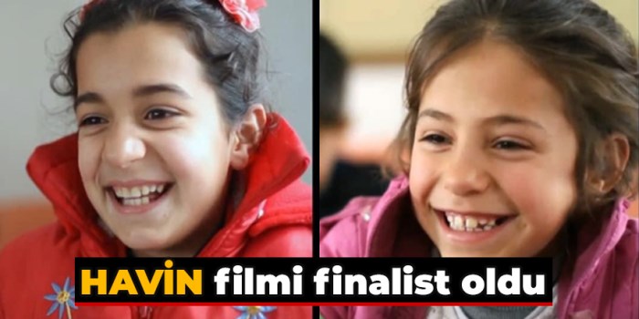 Havin 126 kısa film arasında finalist oldu