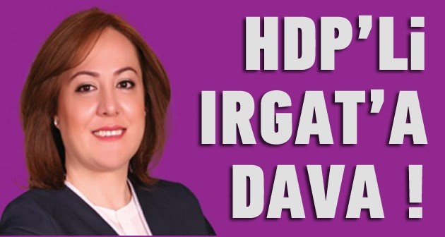HDP Bitlis Milletvekili Mizgin Irgat'a İzmir'de dava açıldı!