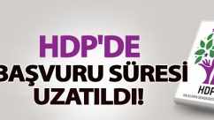 HDP'de Başvuru Süresi Uzatıldı!
