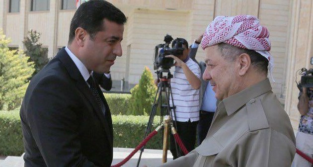 HDP heyeti Barzani'yle görüştü