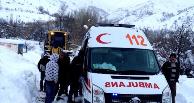 Hizan'ın Koçlu köyünde 2 hasta 4 saat sonra kurtarıldı