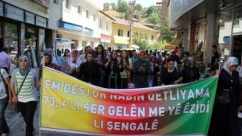 IŞİD Saldırıları Bitlis'te Protesto Edildi