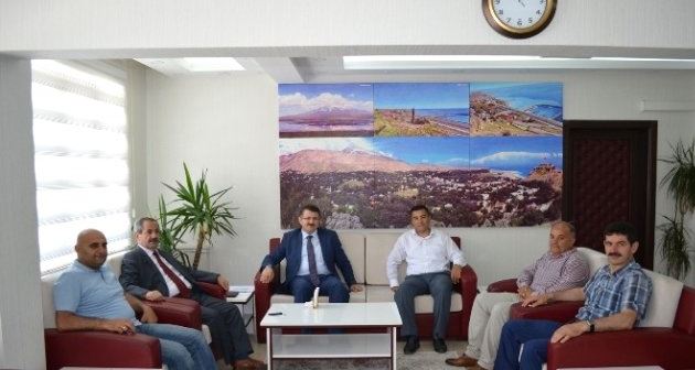 Kardeş Belediye olan Trabzon Büyükşehir Belediyesi Adilcevaz'da incelemelerde bulundu