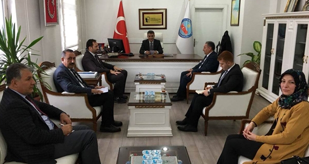 Kaymakam Özkan Başkanlığında Kurs toplantısı yapıldı