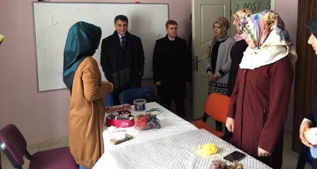 Kaymakam Özkan'dan Tatvan Aile Destek Merkezine ziyaret