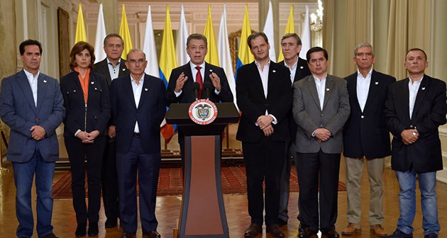 Kolombiya Devlet Başkanı Santos: Barışı aramaya devam edeceğim