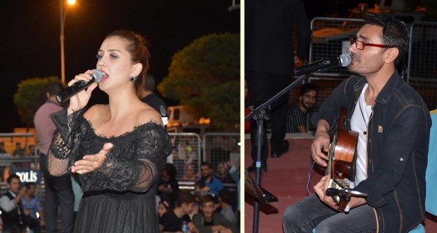 Nur Cennet ve Serkan Aşık, Tatvan'da Konser Verdi