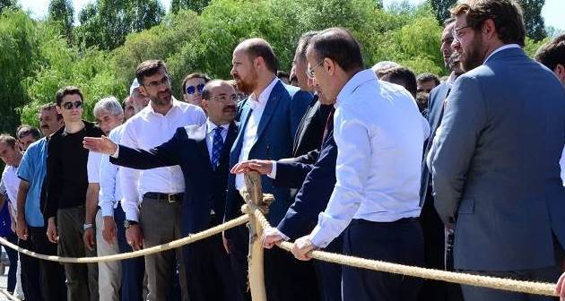Okçular Vakfı Mütevelli Heyeti Üyesi Bilal Erdoğan Ahlat ilçesinde
