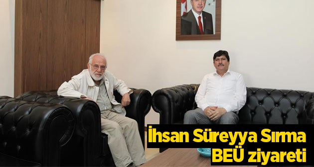Prof. Dr. İhsan Süreyya Sırma, Rektör Yardım'a Ziyaret