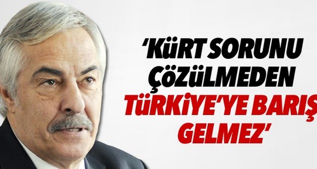 Rutkay Aziz: Kürt sorunu çözülmeden Türkiye’ye barış gelmez