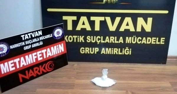 Tatvan'da 126 gram sentetik uyuşturucu ele geçirildi