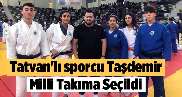Tatvan'lı sporcu Taşdemir milli takıma seçildi