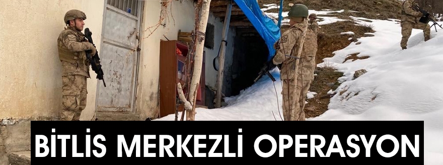 Bitlis Merkezli 4 İlde Operasyonda 8 Gözaltı