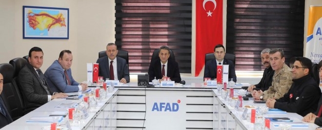 Bitlis’te Kış Tedbirleri Toplantısı Gerçekleştirildi