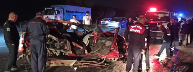 Bitlis'te Trafik Kazası 1 Ölü 4 Yaralı